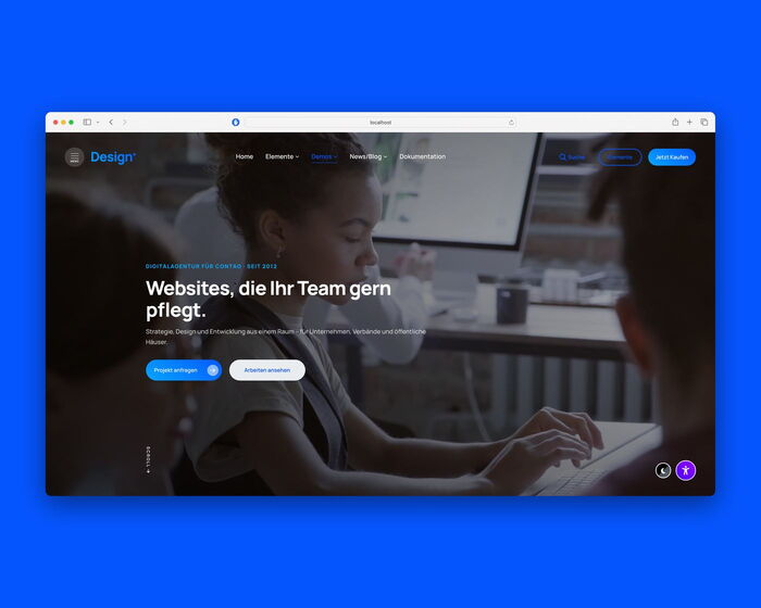 Contao Theme Demo „Agentur 01“