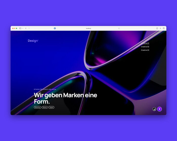 Contao Theme Demo „Creative 01“
