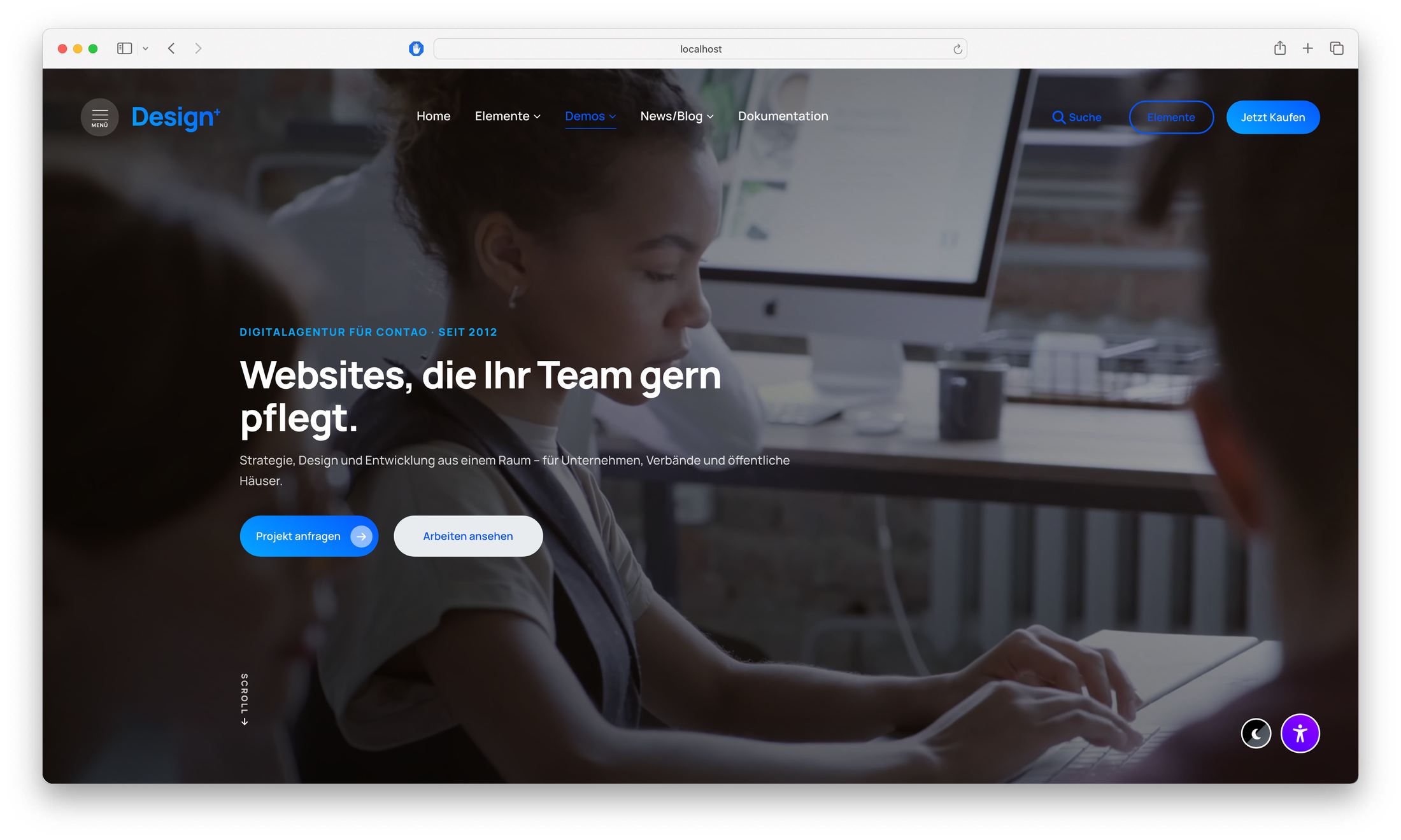 Contao Theme Demo „Agentur 01“