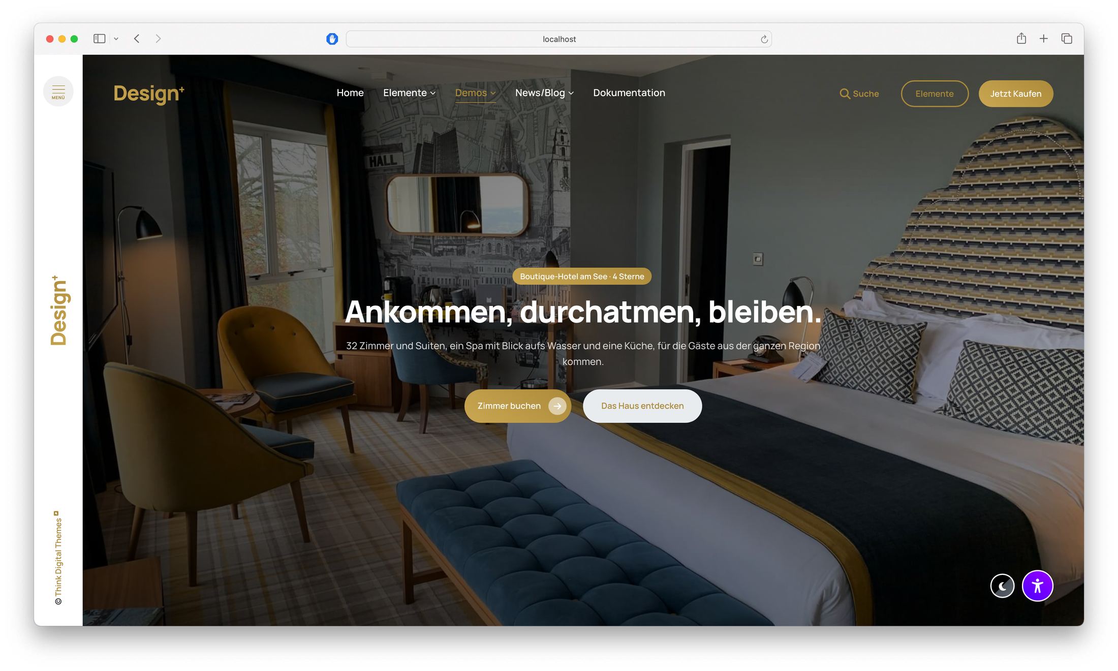 Contao Theme Demo „Hotel“